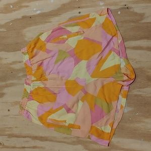 #32.  Olivaceous Shorts Bright Colored Size Small